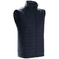 Navy - Side - Stormtech Mens Nautilus Quilted Body Warmer