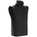 Black - Side - Stormtech Mens Nautilus Quilted Body Warmer