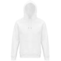 White - Front - SOLS Unisex Adult Stellar Organic Hoodie