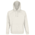 Off White - Front - SOLS Unisex Adult Stellar Organic Hoodie