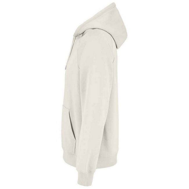 Off White - Back - SOLS Unisex Adult Stellar Organic Hoodie