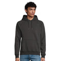 Charcoal Marl - Side - SOLS Unisex Adult Stellar Organic Hoodie