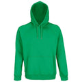 Spring Green - Front - SOLS Unisex Adult Stellar Organic Hoodie