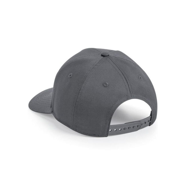 Light Graphite - Back - Beechfield Urbanwear 5 Panel Snapback Cap