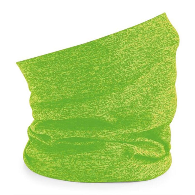 Lime Green - Front - Beechfield Morf Marl Snood