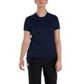 Navy - Back - Canterbury Womens-Ladies Club Dry T-Shirt