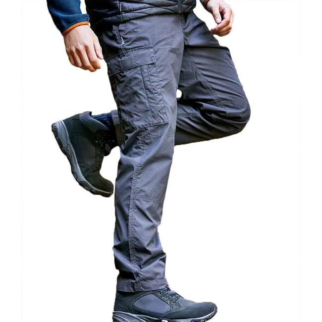 Carbon Grey - Side - Craghoppers Womens-Ladies Expert Kiwi Trousers