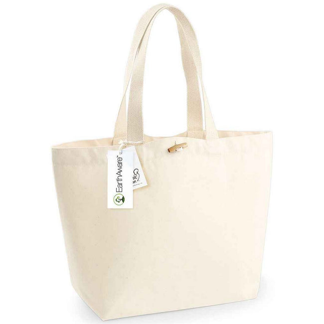 Natural - Front - Westford Mill EarthAware Organic Marina Tote