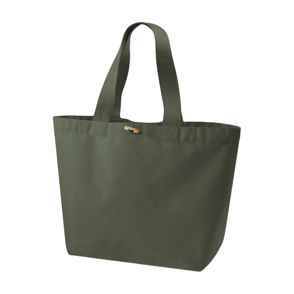 Olive Green - Back - Westford Mill EarthAware Organic Marina Tote
