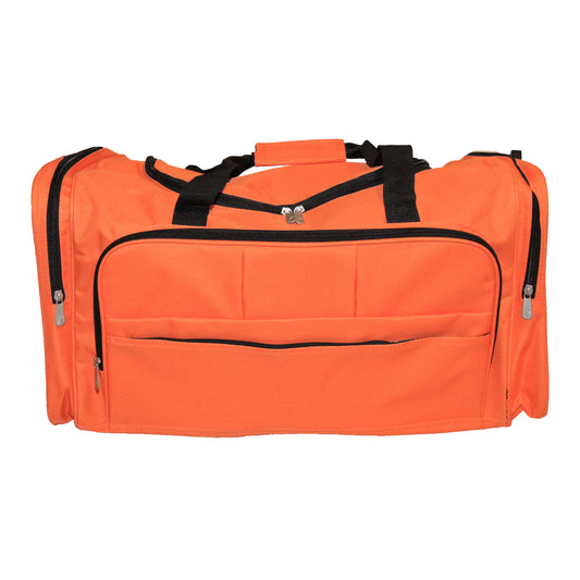 Orange - Front - SOLS Weekend Holdall Travel Bag