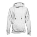 Heather Grey - Front - Awdis Unisex Adult Cross Neck Hoodie