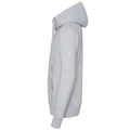 Heather Grey - Lifestyle - Awdis Unisex Adult Cross Neck Hoodie