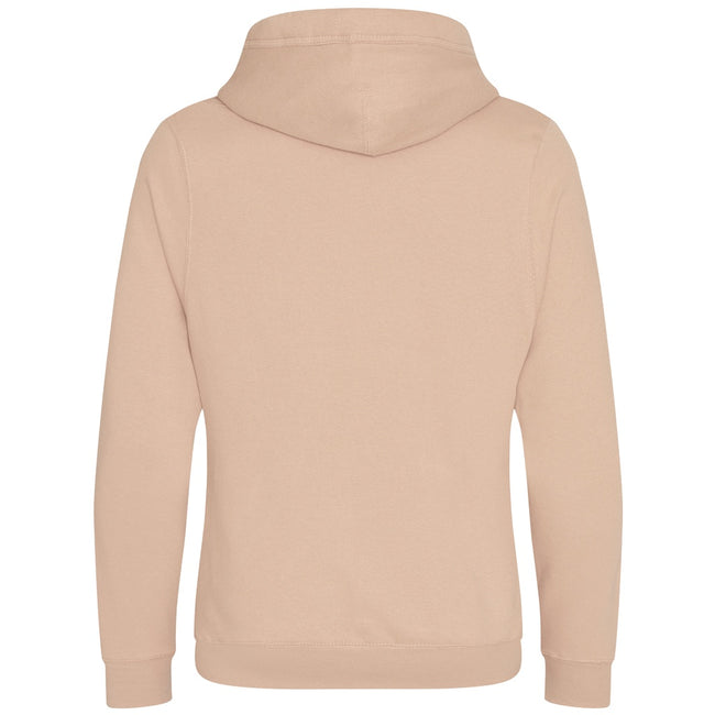 Nude - Back - Awdis Unisex Adult Cross Neck Hoodie