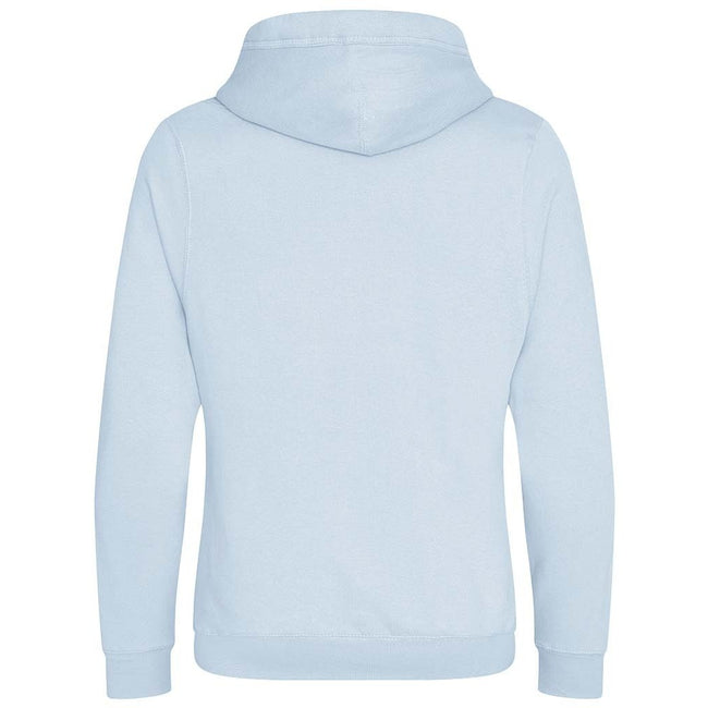 Sky Blue - Side - Awdis Unisex Adult Cross Neck Hoodie