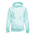 Peppermint - Front - Awdis Unisex Adult Cross Neck Hoodie