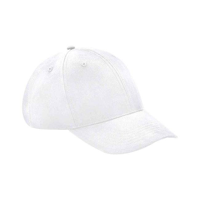 White - Front - Beechfield Unisex Adult 6 Panel Cap