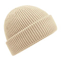 Sand - Front - Beechfield Wind Resistant Recycled Beanie