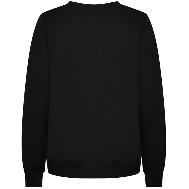 Deep Black - Back - Awdis Womens-Ladies Sweatshirt