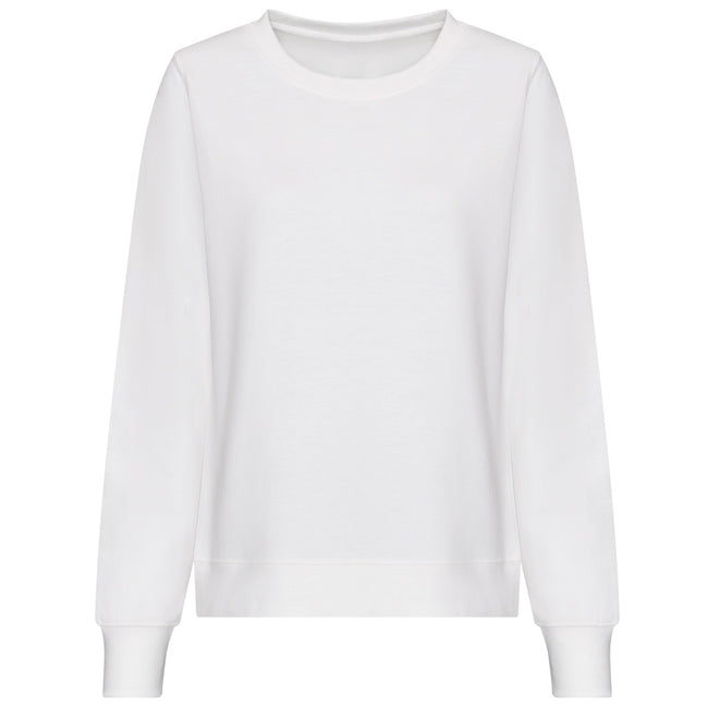 Arctic White - Front - Awdis Womens-Ladies Sweatshirt