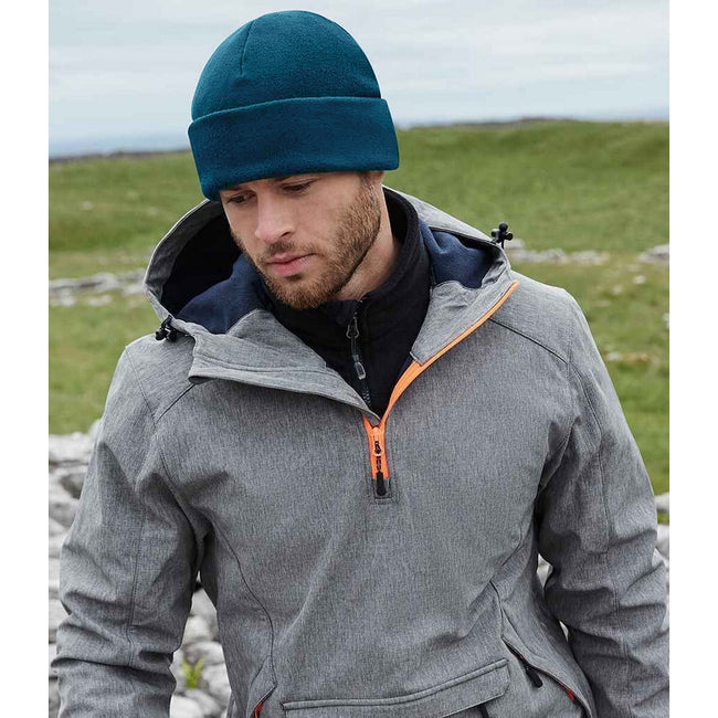 Petrol - Back - Beechfield Recycled Fleece Beanie