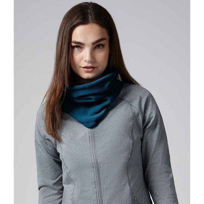 Petrol - Back - Beechfield Fleece Recycled Snood