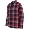 Red-Navy - Pack Shot - SF Mens Tartan Pyjama Set