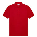 Red - Front - Awdis Adults Unisex Academy Pique Polo Shirt