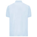 Sky Blue - Side - Awdis Adults Unisex Academy Pique Polo Shirt