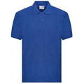 Royal Blue - Front - Awdis Adults Unisex Academy Pique Polo Shirt