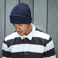 French Navy - Side - Beechfield Beanie