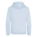 Sky Blue - Back - Awdis Unisex Adult Crossover Collar Hoodie