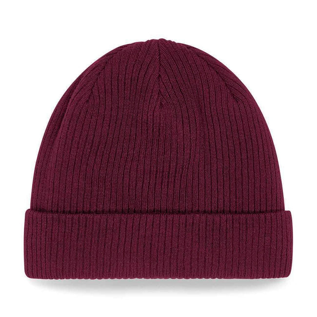 Burgundy - Lifestyle - Beechfield Unisex Adult Beanie