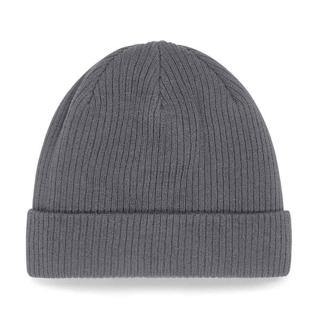 Graphite Grey - Back - Beechfield Unisex Adult Beanie
