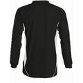 Black-White - Back - SOLS Mens Azteca Long Sleeve Goalkeeper - Football Shirt