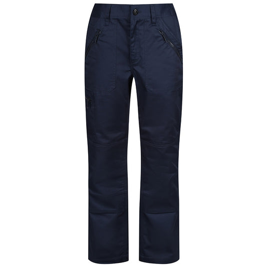 Navy - Front - Regatta Womens-Ladies Pro Action Trousers