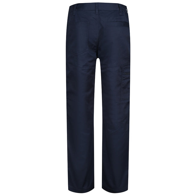 Navy - Back - Regatta Womens-Ladies Pro Action Trousers