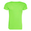 Electric Green - Back - Awdis Womens-Ladies Cool Recycled T-Shirt