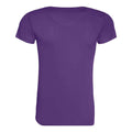 Purple - Back - Awdis Womens-Ladies Cool Recycled T-Shirt