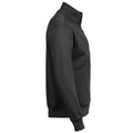 Dark Grey - Side - Tee Jays Mens Full Zip Jacket