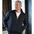 Navy - Back - Tee Jays Mens Full Zip Jacket