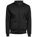 Black - Front - Tee Jays Mens Full Zip Jacket