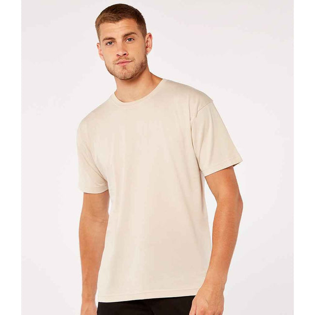 Light Sand - Back - Kustom Kit Unisex Adult Hunky Superior T-Shirt