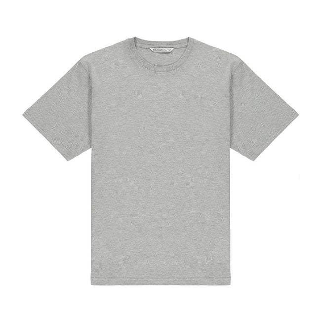 Heather Grey - Front - Kustom Kit Unisex Adult Hunky Superior T-Shirt