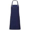 Navy-Camel - Front - Premier Barley Recycled Full Apron