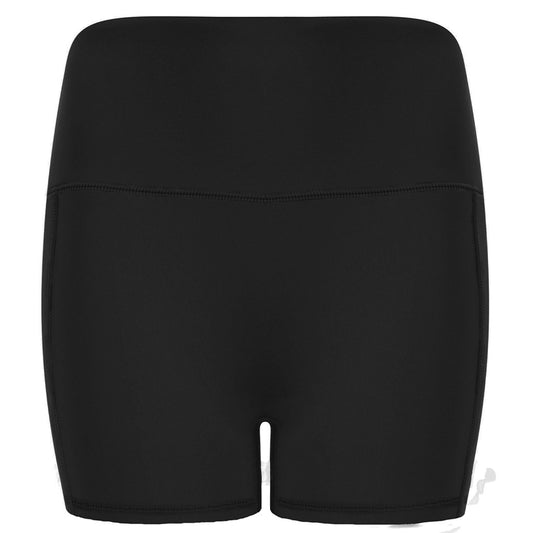 Black - Front - Tombo Womens-Ladies Pocket Shorts