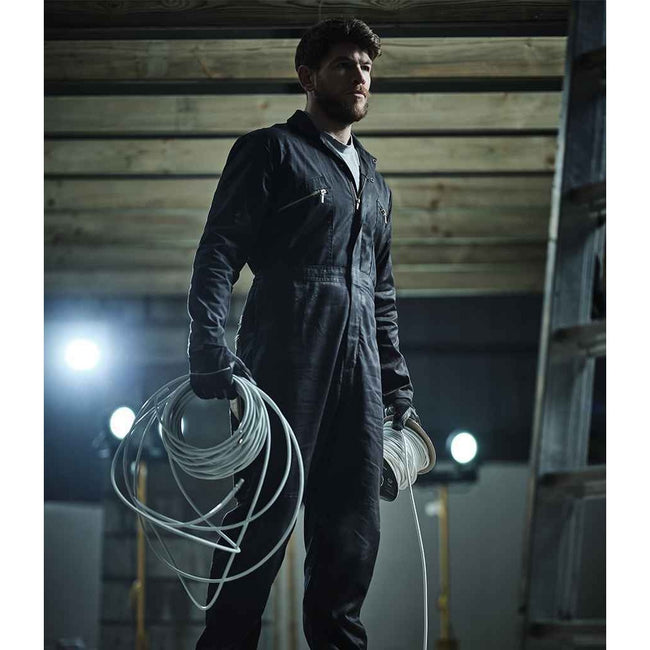Black - Back - Regatta Mens Overalls