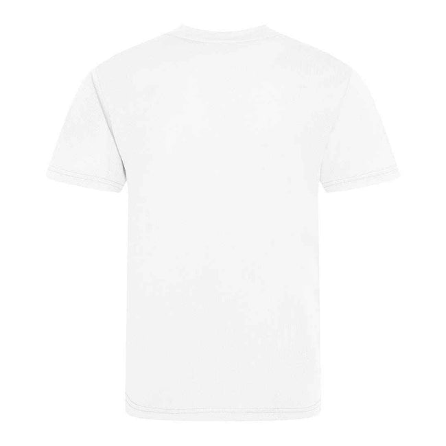 Arctic White - Back - Awdis Childrens-Kids Cool Recycled T-Shirt