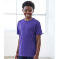 Purple - Back - Awdis Childrens-Kids Cool Recycled T-Shirt