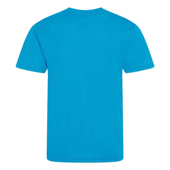 Sapphire Blue - Back - Awdis Childrens-Kids Cool Recycled T-Shirt