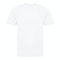 Arctic White - Front - Awdis Childrens-Kids Cool Recycled T-Shirt